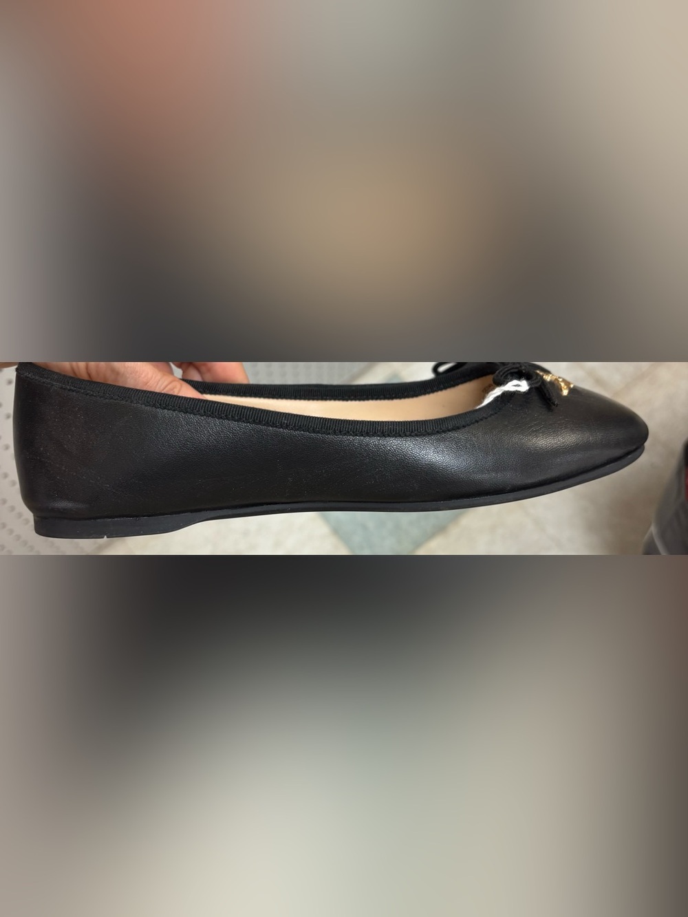 Coach Women's Black Ballet Flats - Picture 5 of 8